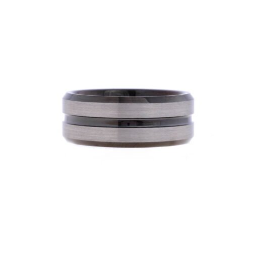 Stallion – Men's Tungsten Ring - Image 2