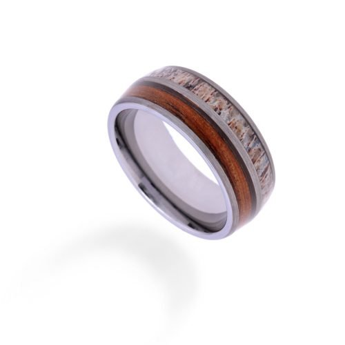 Woodland Elegance Mens Ring