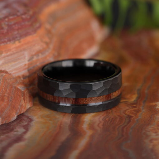 Sherlock – Men's Tungsten Ring - Image 4