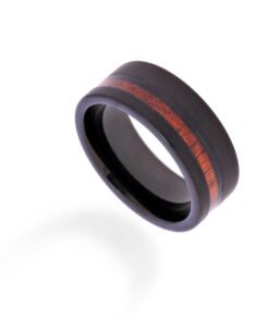 Smooth Groove – Men's Grooved Tungsten Ring
