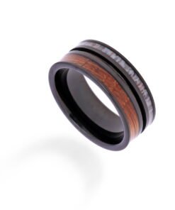 Dualwood Tungsten Mens Ring