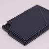 Navy Blue Aluminum Pop-Up Card Holder