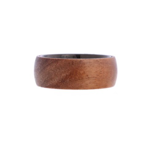 Tungsten Core – Men's Wood Inlay Tungsten Ring - Image 2