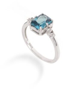 London Blue – Women's Sterling Silver Ring