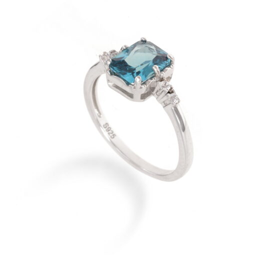 London Blue – Women's Sterling Silver Ring