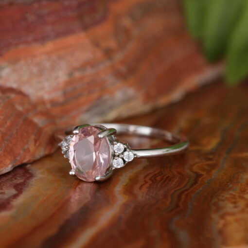 Champagne Kiss – Women's Sterling Silver Ring - Image 7