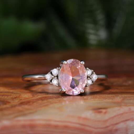 Champagne Kiss – Women's Sterling Silver Ring - Image 6
