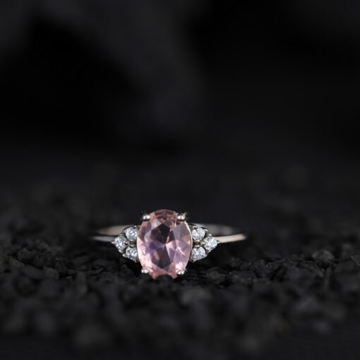Champagne Kiss – Women's Sterling Silver Ring - Image 5