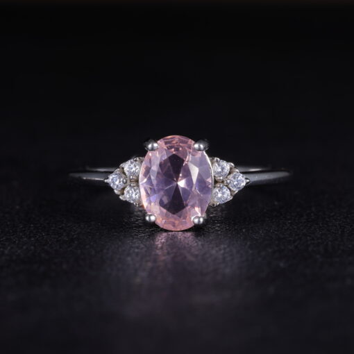 Champagne Kiss – Women's Sterling Silver Ring - Image 4