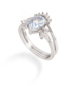 Teardrop Treasure – Women's Sterling Silver Ring