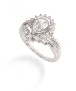 Bezel Beauty – Women's Sterling Silver Ring
