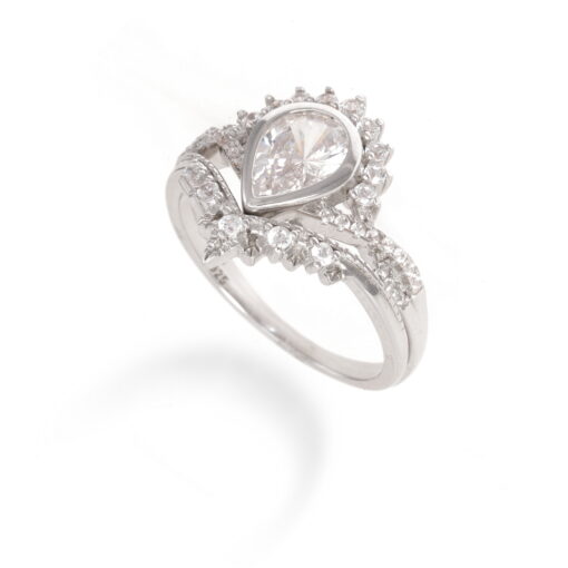 Bezel Beauty – Women's Sterling Silver Ring